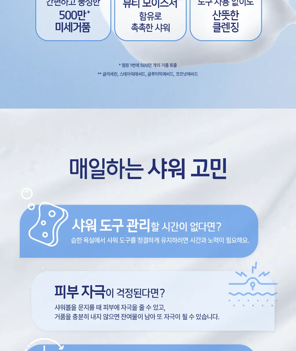 [NEW] 도브 모이스처 포밍 바디워시 2종 (딥 모이스처/브라이트닝) 상세페이지 7
